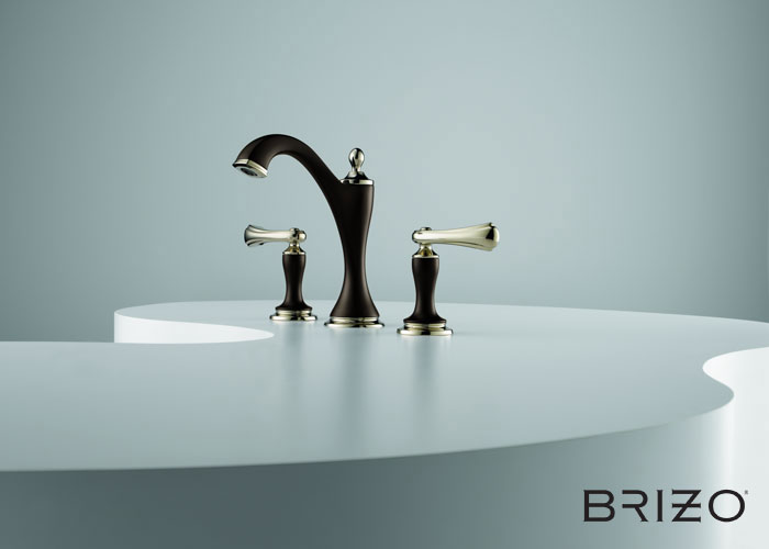Brizo - Charlotte Two Handle Widespread Lavatory Faucet with Handles