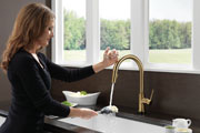 Trinsic Single Handle Pull-Down Kitchen Faucet Featuring Touch2O Technology