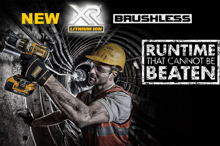 DEWALT announces XR 18V Brushless SDS-Plus Hammer Drill Range