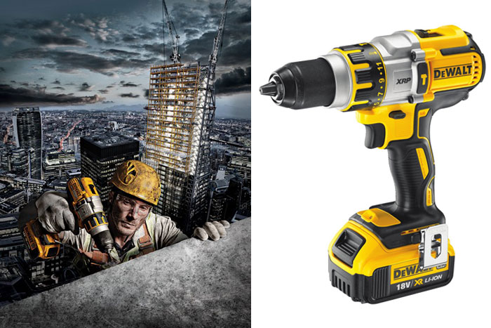 DEWALT announces XRP Premium Brushless range: the new benchmark for cordless drills