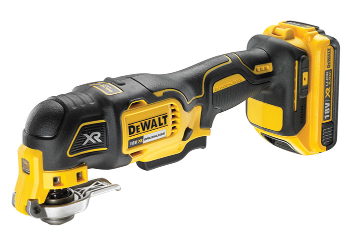 DEWALT sets new standard in precision oscillating category with cordless XR Brushless Multi-Tool