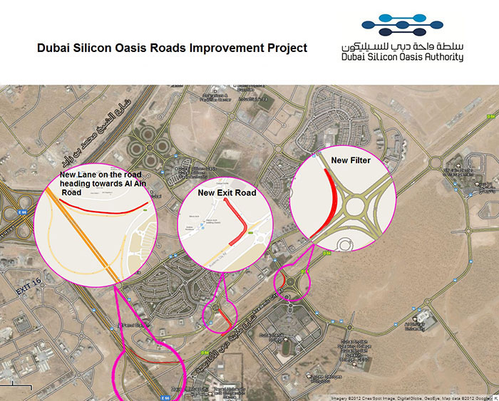 Dubai Silicon Oasis Launches AED28 Million Roads Improvement Project