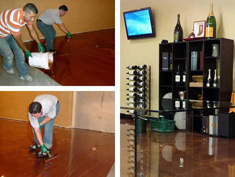 Resinous Flooring: Lümiere Metallic Epoxy