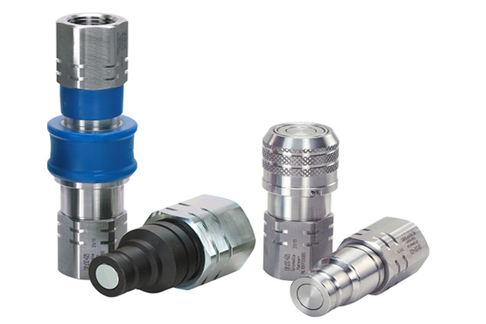 Eaton’s  aluminum flat face couplings offer significant reliability benefits over plastic equivalents