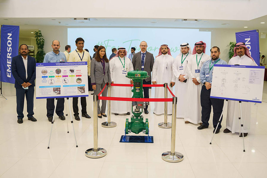 Emerson Marks Milestone in Saudi Arabia Manufacturing