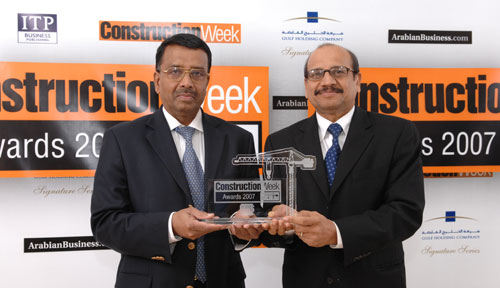 Mr. A.K.A Garwal, Senior Executive Director and Mr. Anwar Basha, Executive Director, ETA M&E.
