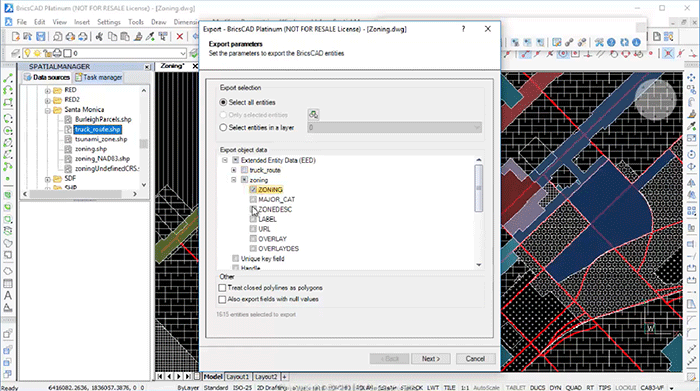 Export and import Hatches properties