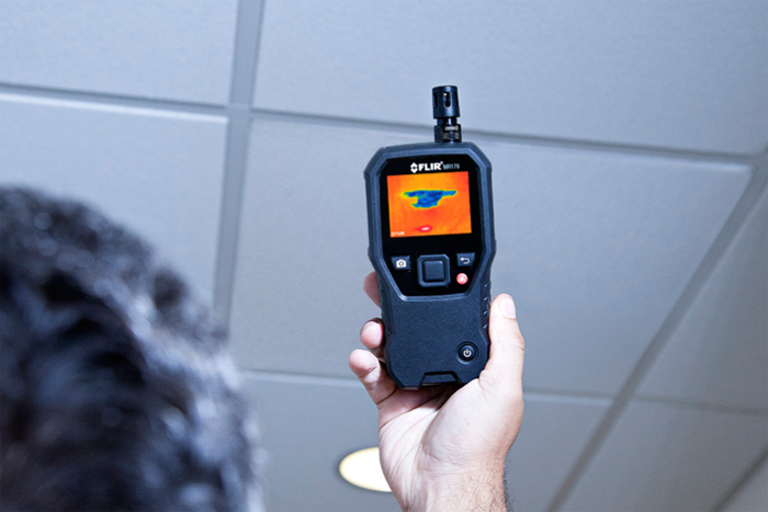 FLIR's New Premium Imaging Moisture Meter Finds Hidden Moisture Fast