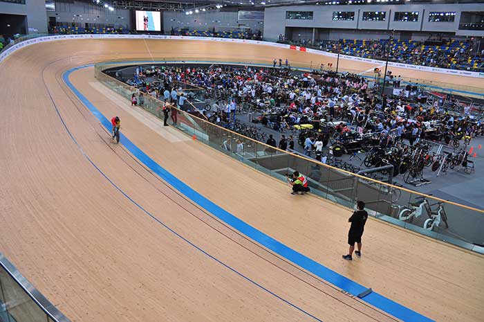 Flowcrete on the Right Track at Hong Kong Velodrome