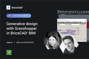 Generative Design with Grasshopper in BricsCAD BIM