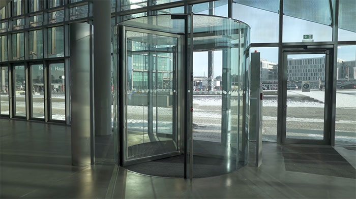 Germany’s ‘The Cube’ Embraces Sustainability with Boon Edam Revolving Doors