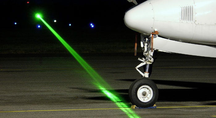 The green laser bird strike technology is currently in use at more than 40 airports around the world.