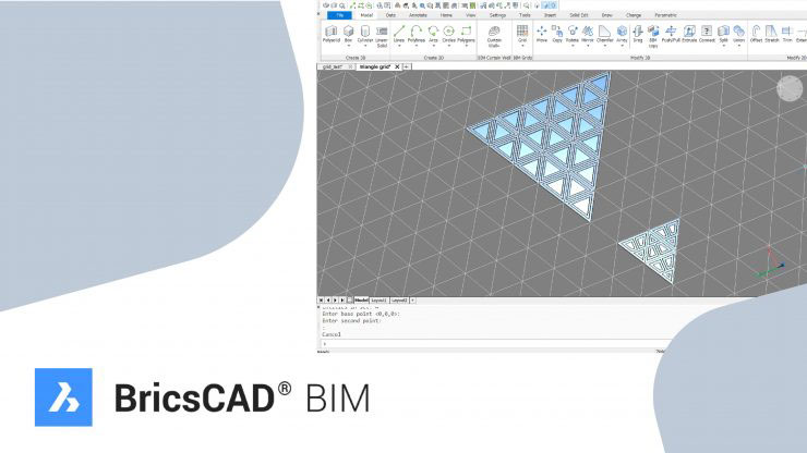 Grids in BricsCAD BIM