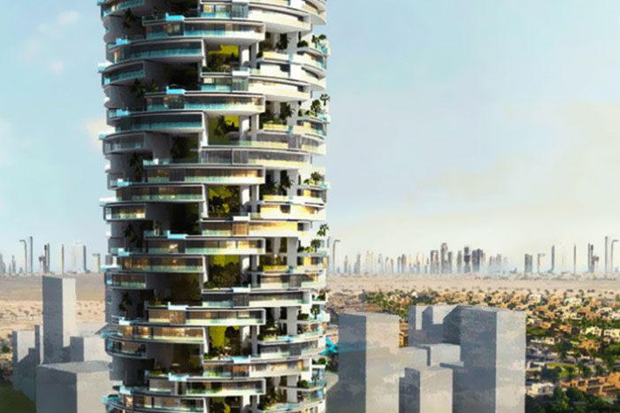 Gyproc systems chosen for Dubai’s innovative rotating tower