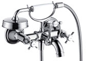 2-handle bath mixer for exposed installation