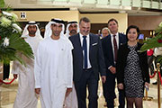 HE Dr Thani Bin Ahmed Al Zeyoudi Officially Opens Middle East Stone 2018