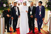HE Sami Al Qamzi Opens Smart Stores Expo 2018