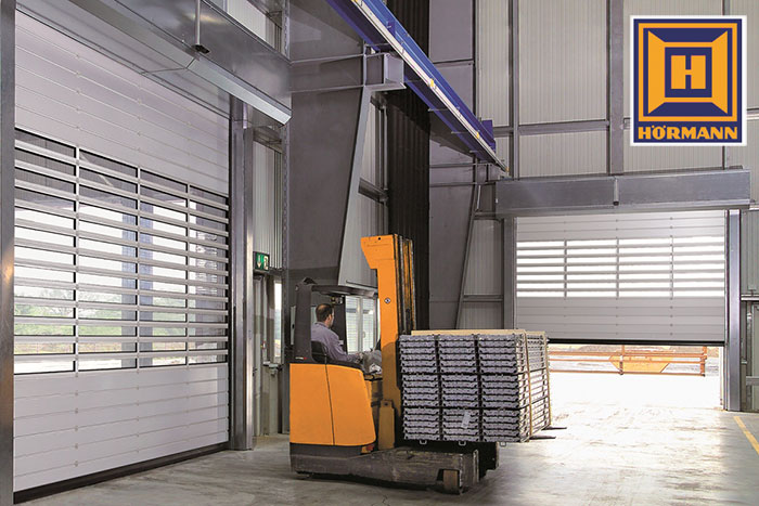 Hörmann introduces Spiral High Speed Door in the Middle East