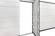 Hormann introduces unique wicket door with trip-free threshold