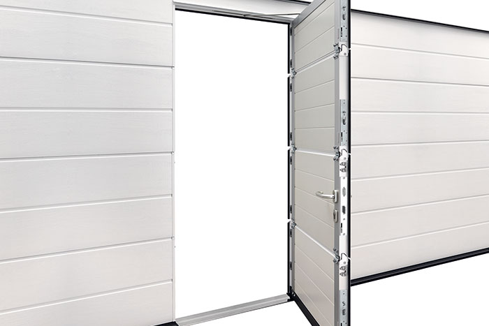 Hormann introduces unique wicket door with trip-free threshold