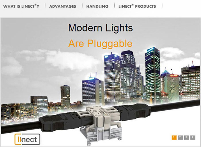 In a Completely New Light: A New Microsite for Linect®