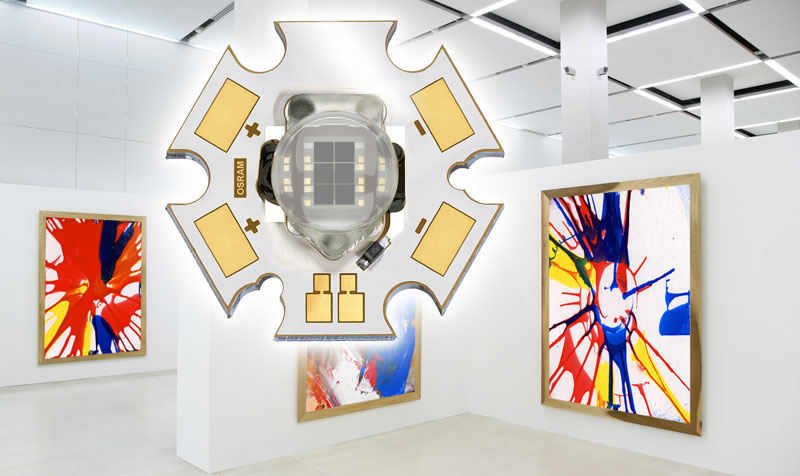 Infrared OSTAR Lighting - open for external optics.