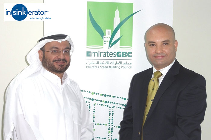 InSinkErator welcomed as new member of Emirates Green Building Council