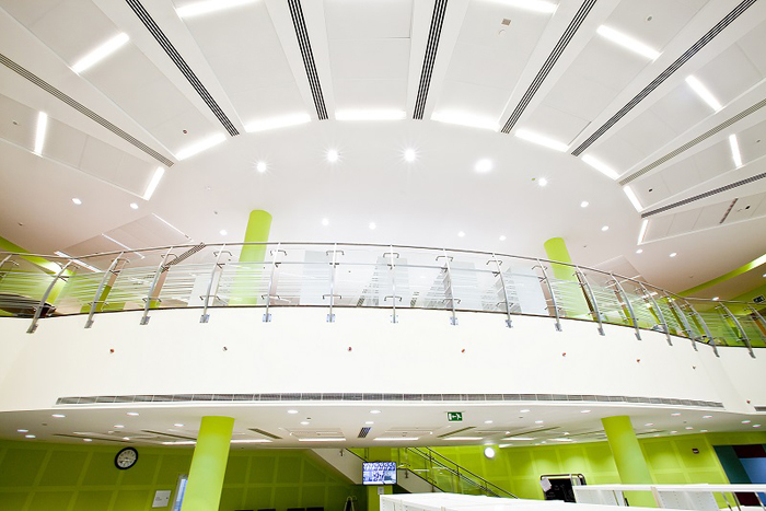 Installing Knauf AMF Ceiling Systems Makes Sound Sense