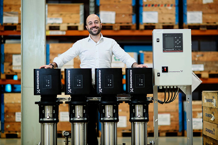 Kostas Poulopoulos, Area MD at Grundfos.