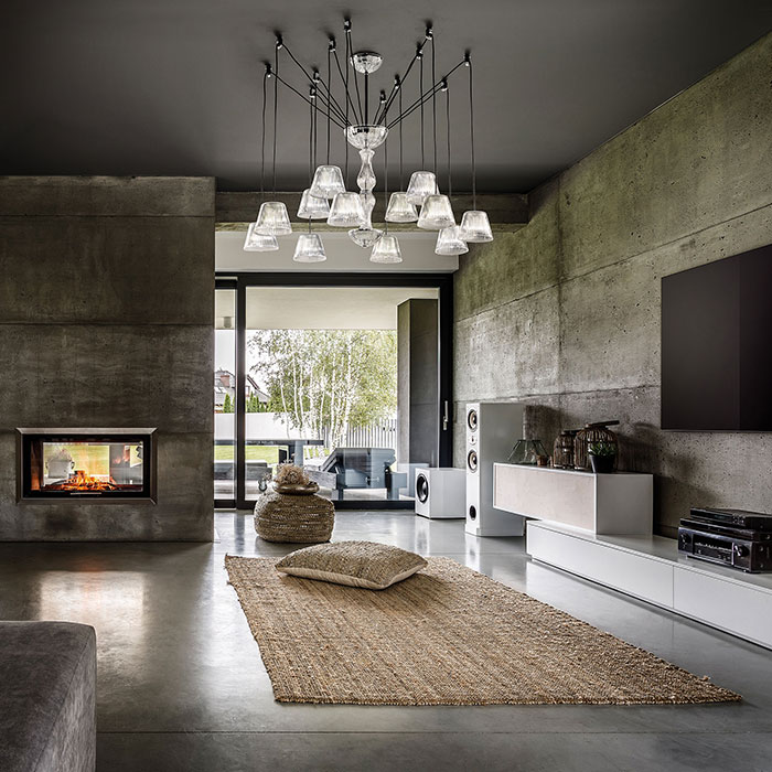 Italamp Adria, the contemporary alternative to a chandelier