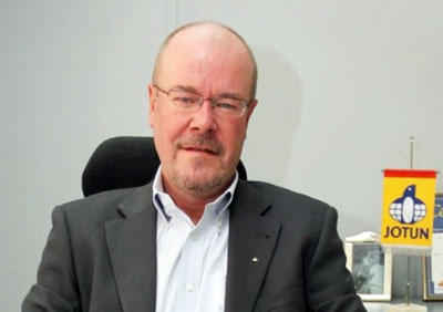 Gunnar Eikebu, Country Manager, Jotun Paints - Qatar.