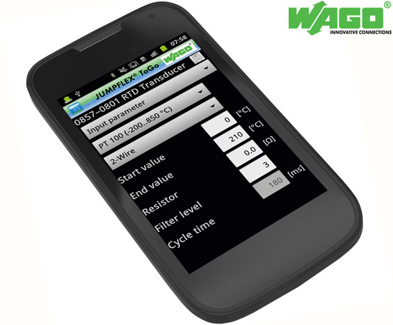 JUMPFLEX®-To-go app from Wago
