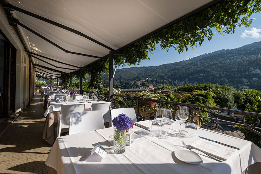 KE for the Ristolounge & Boutique Hotel Elvezia in Isola Bella on Lake Maggiore