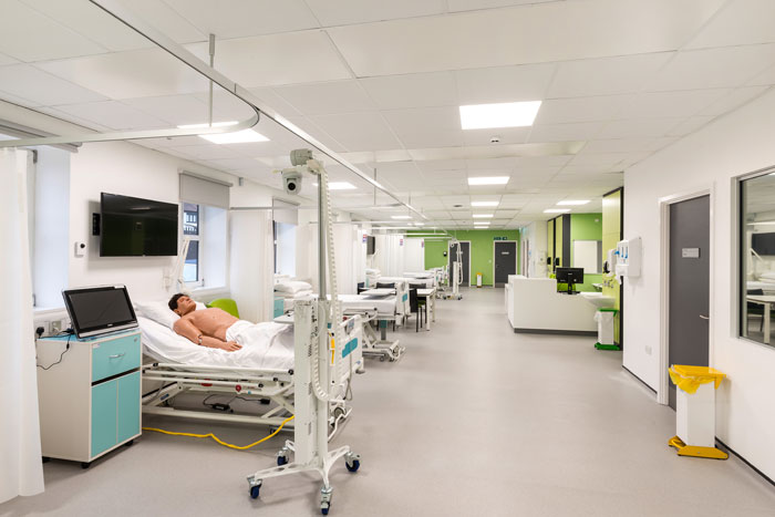 Knauf AMF comes out on top for healthcare