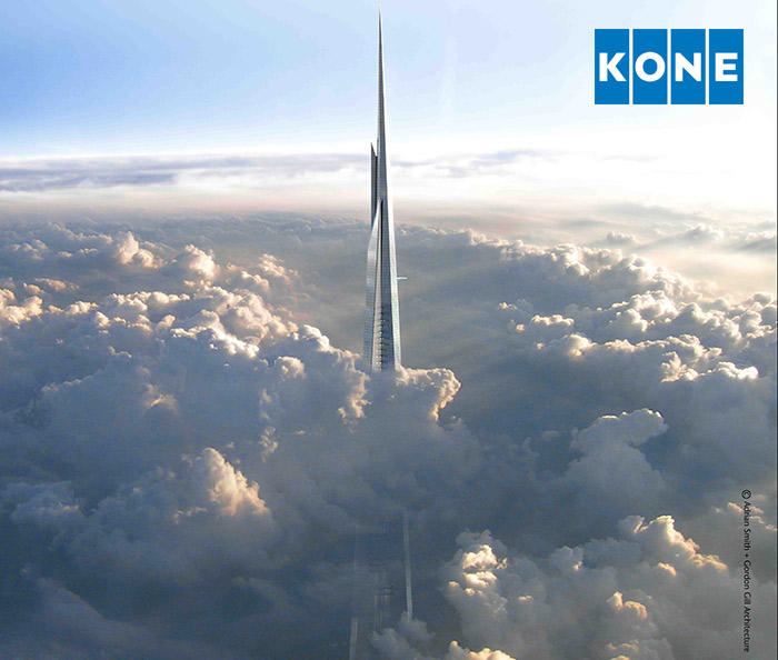 KONE wins order for Saudi Arabia's Kingdom Tower, the world's tallest building