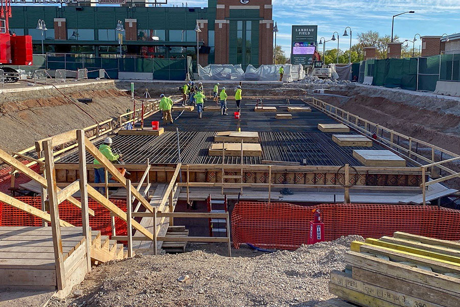 Lambeau Field Wastewater Collection & Treatment, Green Bay, Wisconsin, USA