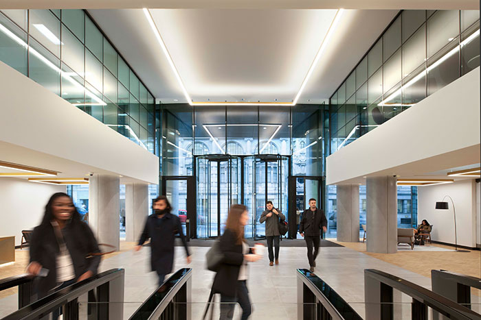 London’s Riverscape Office Building Again Selects  Boon Edam Entrance Solutions for Renovation