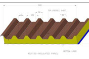 45/150 PU Insulated Panel