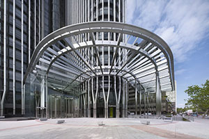 Middle East’s Tallest All-Glass Automatic Revolving Doors