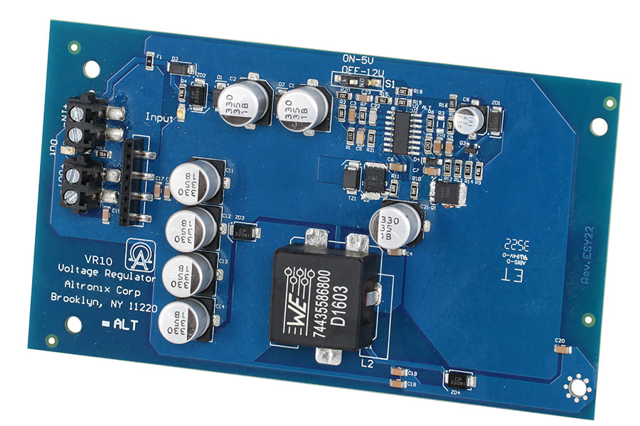 New Altronix Voltage Regulator, Saves Space Making Installs More Efficient