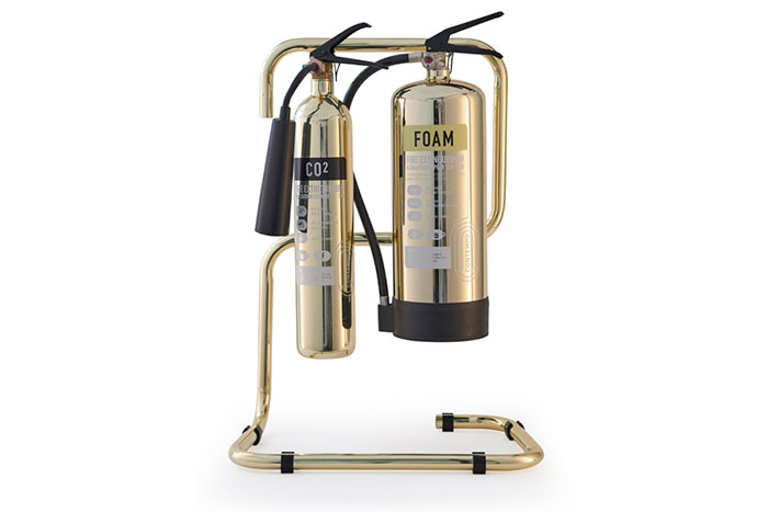 New design - Safely stylish luxurious fire extinguishers enhance interiors