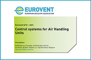 New Eurovent Recommendation on AHU control systems