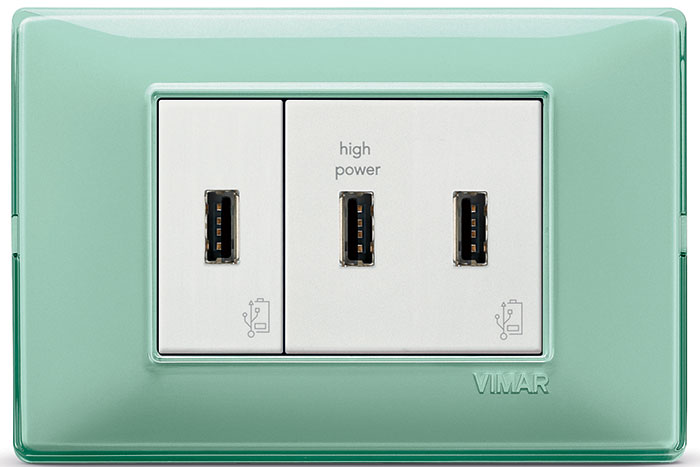 New flush-mounted USB ports