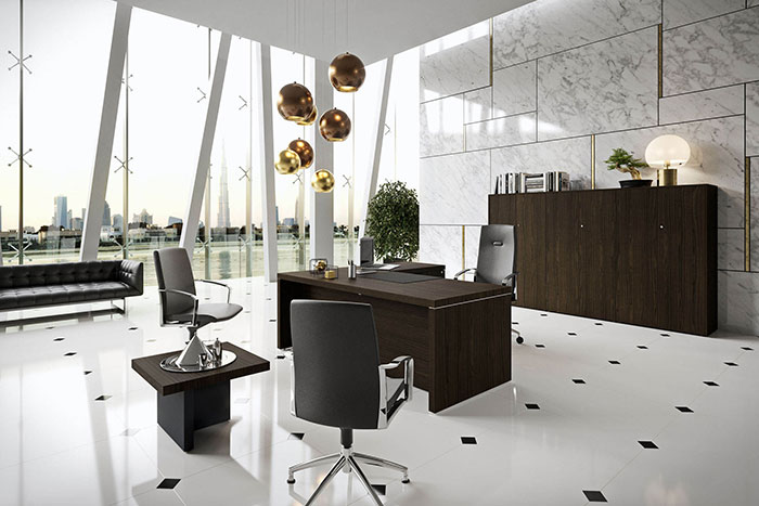 Newform Ufficio - President, The Executive Range In Canaletto Walnut