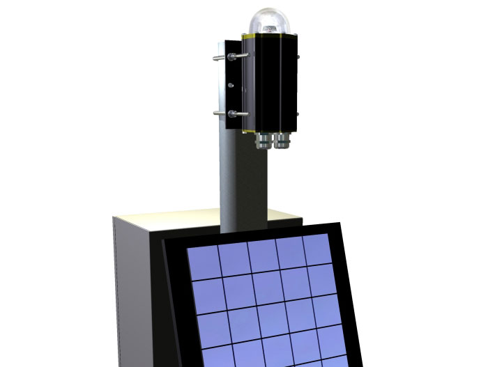Obelux introduces a battery-free, solar powered LED obstacle light system.