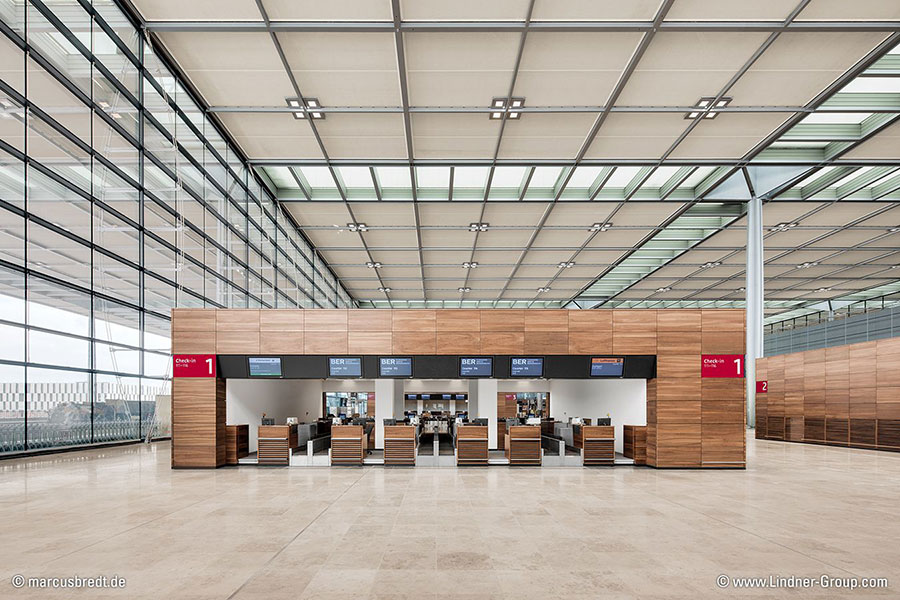 Opening of Berlin Brandenburg Airport BER - Lindner's Fit-Out Part