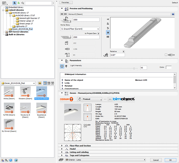 OSRAM - an innovative partner who brings quality to your lighting projects in collaboration with BIMobject