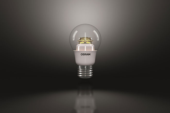 The Classic A40 LED lamp from Osram was awarded the Red Dot Award for its product design.
