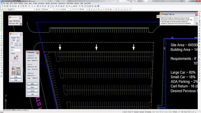 ParkCAD now available for BricsCAD