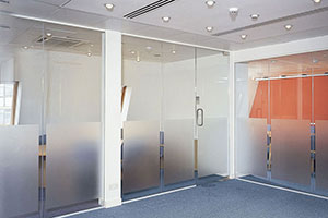 Pivot Frameless Swing Door from Avanti Systems